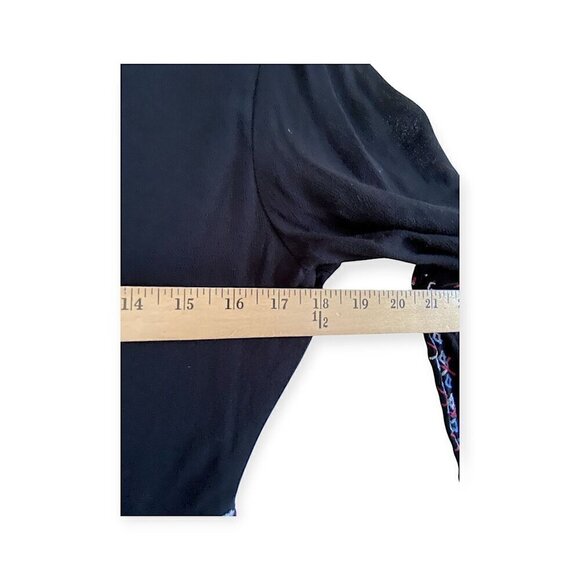 Rahi Cali Black Embroidered Mini Dress,  size M - Picture 12 of 14